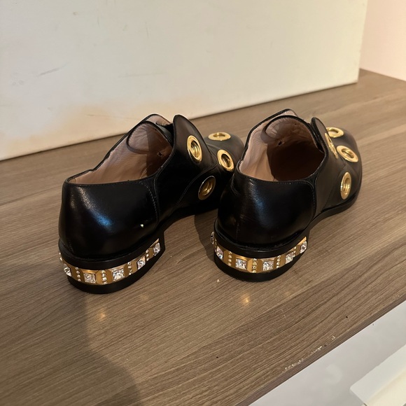 Erika Cavallini leather flats size 38 IT (7.5 US) excellent condition - Picture 6 of 8